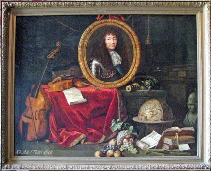 Allégorie du mécénat de Louis XIV